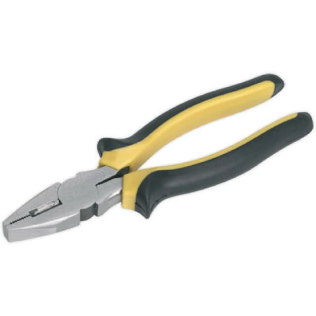 Loops 200mm Combination Pliers - Oversized Grip - Corrosion Resistant - Hardened Steel Metallics