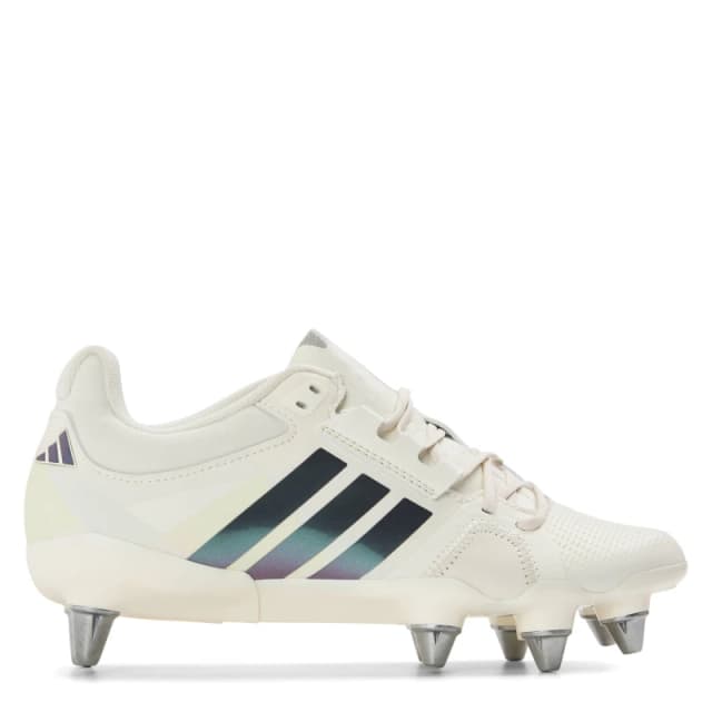 adidas Kakari W Womens Soft Ground Rugby Boots Wht/Blk/luc female 4 (36.7)