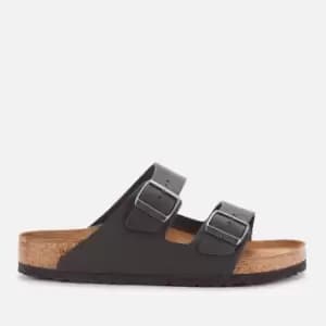 Birkenstock Mens Arizona Oiled Leather Double Strap Sandals - Black - EU 43/UK 9