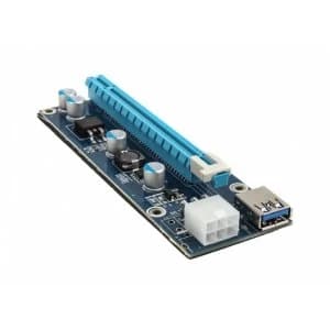 Kolink PCI-E 1x to 16x powered Riser Card Mining Rendering Kit Pro 1m
