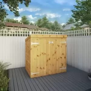 Mercia 3 x 5ft Shiplap Pent Timber Mower Store