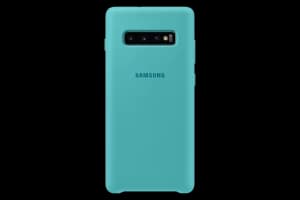 Samsung Green Galaxy S10+ Soft Touch Cover