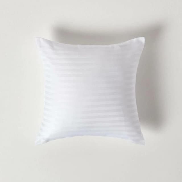 Homescapes White Continental Egyptian Cotton Pillowcase 330 Tc, 40 X 40 Cm