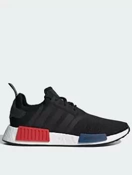adidas Originals Nmd_r1 - Black/Red/Blue, Size 8, Men