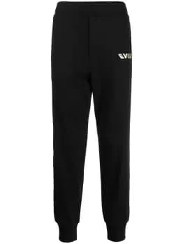 EVISU Logo-print track pants Black