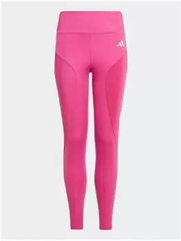 adidas Hiit Aeroready High-rise 7/8 Tights, Pink, Size 11-12 Years