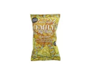 Emily Crisps Sea Salt Veg Thins - 80g x 8