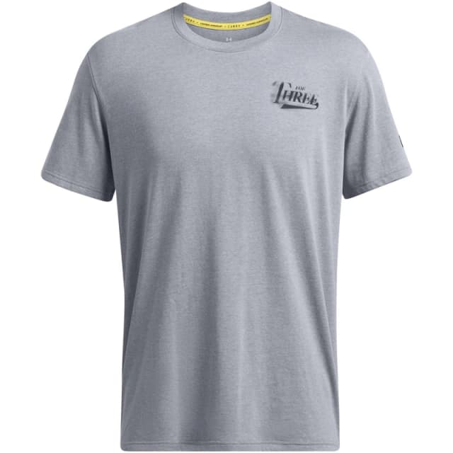 Under Armour Curry HW Verbiage 2 T-Shirt Adults - Grey Grey S