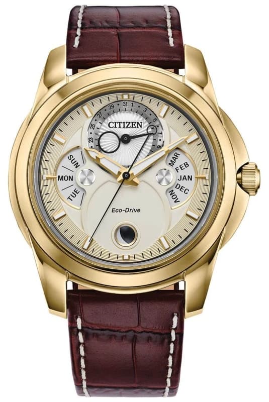 Citizen BU0082-06P Eco-Drive Calendrier Moonphase (42mm) Watch