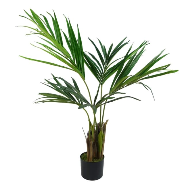 Leaf 120cm Kentia Palm Artificial Tree Green