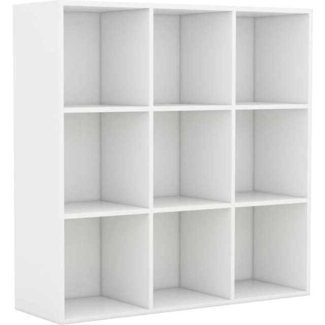 VIDAXL Book Cabinet White 98x29x97.5cm Engineered Wood Vidaxl 8719883869834