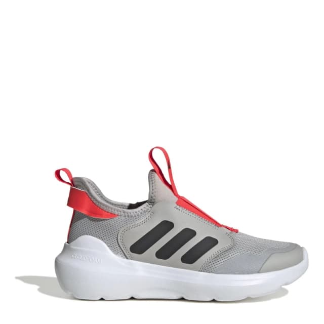 adidas Tensaur Comfort Shoes Juniors Grey/Red male 5 (38)