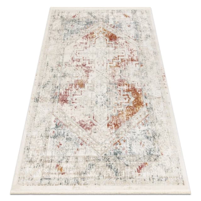 RugsX Distin Rug in White Size: 120cm x 170cm White Unisex 120cm x 170 cm