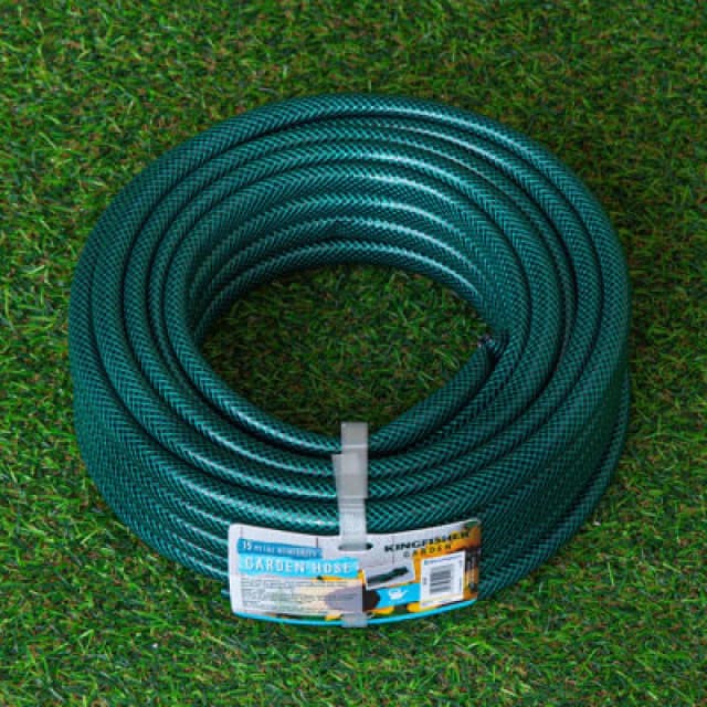 Samuel Alexander 15M Reinforced Garden Hose Pipe In Green