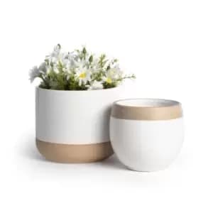 Indoor Plant Pots - Set of 2 M&W