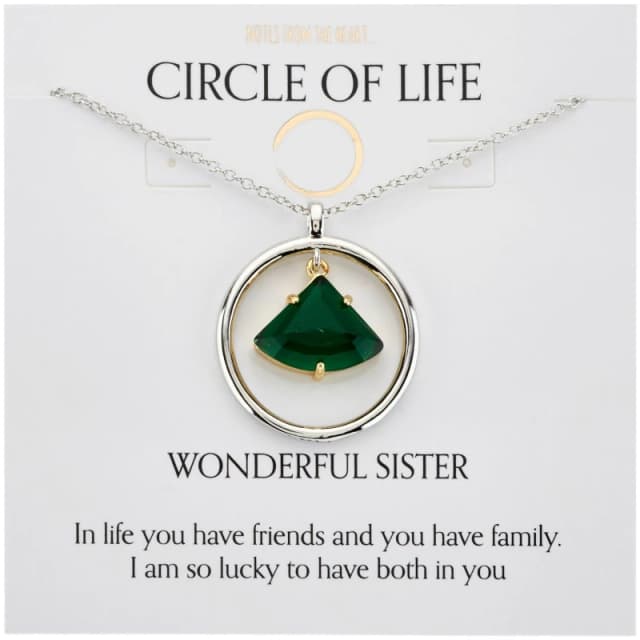 Notes From The Heart NFTH WOND SISTER CIRCLE OF LIFE Silver unisex One Size