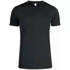 Clique Childrens/Kids Basic Active T-Shirt (6-8 Years) (Black)