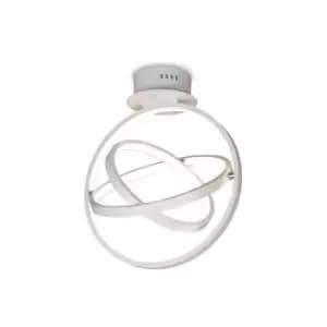 Built-in LED ceiling lamp Orbital white 3 bulbs 41.1cm