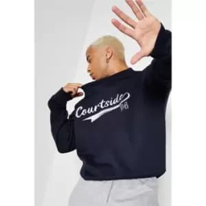 I Saw It First Mens Embroidered Graphic - Blue