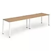 dynamic Computer Desk Evolve Plus BR216BCHW Beech 3200 mm x 800 mm x 730 mm
