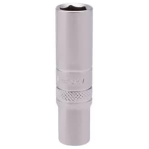 Draper 6 Point Deep Socket, 1/4" Sq. Dr., 9mm