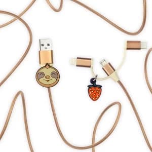 Thumbs Up Sloth 3-in-1 Cable