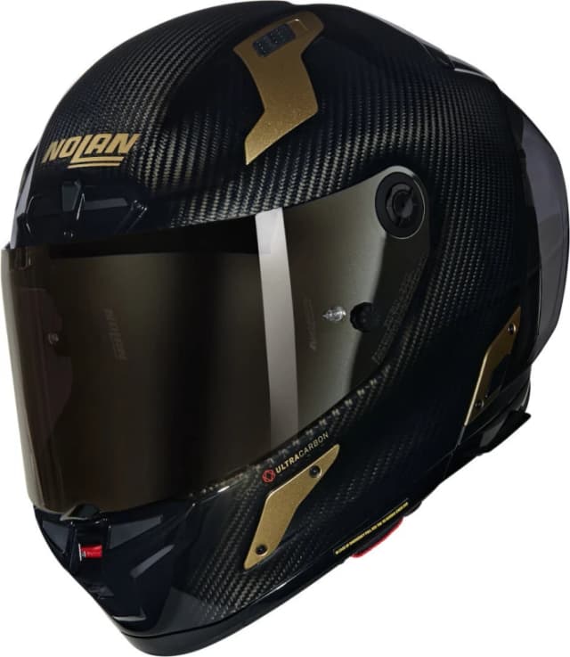 Nolan X-804 RS Ultra Carbon Aureo Helmet, black-brown-beige, Size 2XS for Men