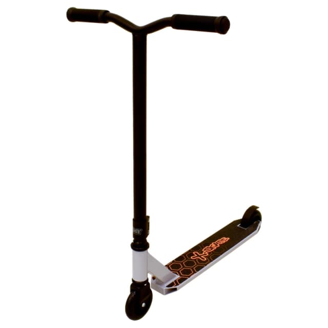 KandyToys X-Skate Stunt Scooter With ABEC 7 Chrome Bearings in Grey Grey Unisex