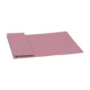 5 Star Foolscap Document Wallet Full Flap 315gm2 Capacity 35mm Pink 1 x Pack of 50 Wallets