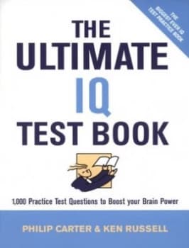 The Ultimate Iq Test Book by Philip Carter Paperback