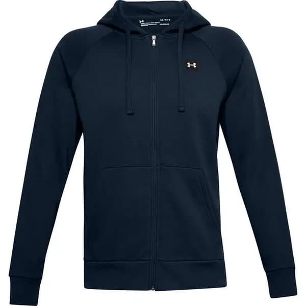 Under Armour Rival Fleece Zipped Hoodie Mens - Blue 2XL