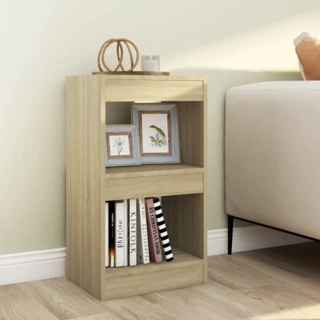 VIDAXL Book Cabinet/Room Divider Sonoma Oak 40x30x72cm Vidaxl 8720286842935