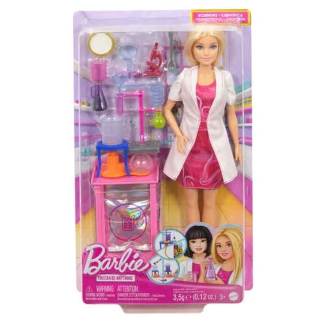 Barbie Scientist Doll Playset with Doll & Accessories -32cm
