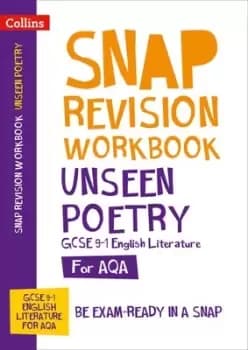 AQA Unseen Poetry Anthology Workbook by Collins GCSE