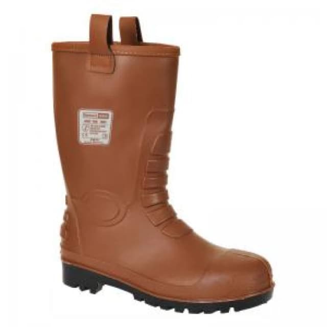Portwest Neptune S5 CI Waterproof Rigger Safety Boots FW75TAR48 Colour: Tan