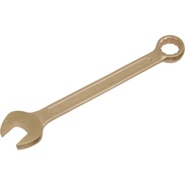Loops 24mm Non-Sparking Combination Spanner - Open-End & 12-Point WallDrive Ring Multi