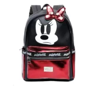 Disney Fashion Backpack Minnie Mouse Angry Face