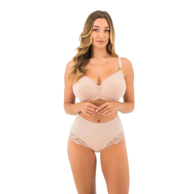 Fantasie Womens Reflect High Waist Brief in Nude Size: 18 Nude Female 18
