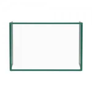 Bi-Office Trio Glass Board 600mm 900x600Gn Alu Frm