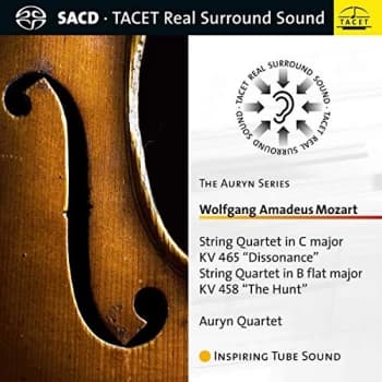 Auryn Quartet - Wolfgang Amadeus Mozart: String Quartet in C Major, KV465... CD