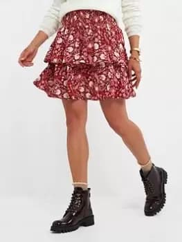 Joe Browns Boho Days Rara Skirt -berry, Berry, Size 12, Women