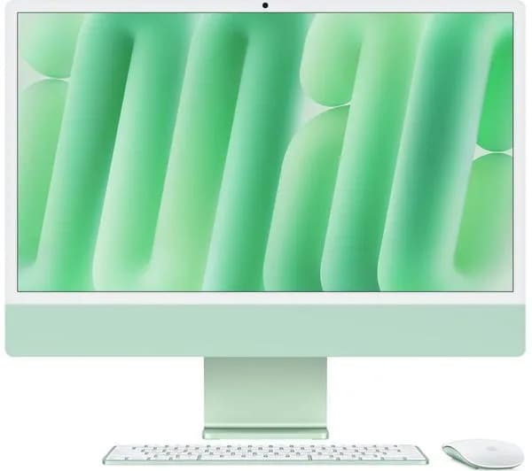 APPLE iMac 4.5K 24" (2024) - M4, 512GB SSD, Green 195950075106