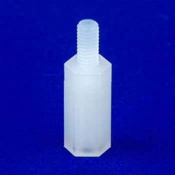 524351 Nylon Hexagonal M3 M-F Spacers 12.7mm - Pack Of 100 - R-tech