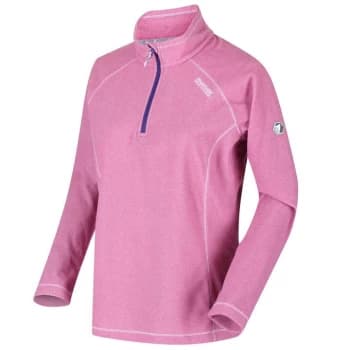 Regatta Womens Montes Half Zip Fleece - Fuchsia(Wht)