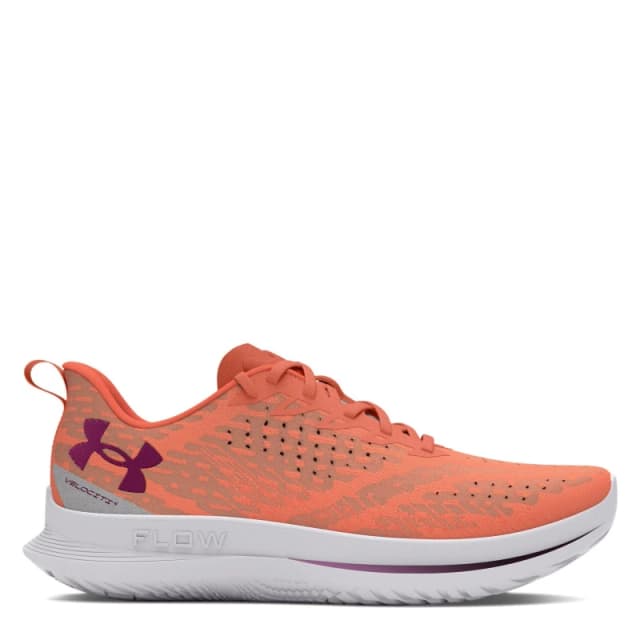 Under Armour Womens Velociti Everyday Neutral Road Running Shoes Orange female 3.5 (36.5)