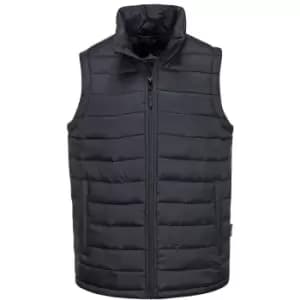 Portwest - S544BKRL - sz L Aspen Baffle Gilet - Black - Black