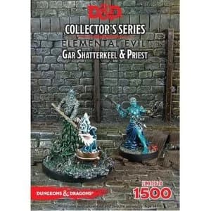Dungeons & Dragons Collector's Series Princes of the Apocalypse Miniature Gar Shatterkeel & Water Priest