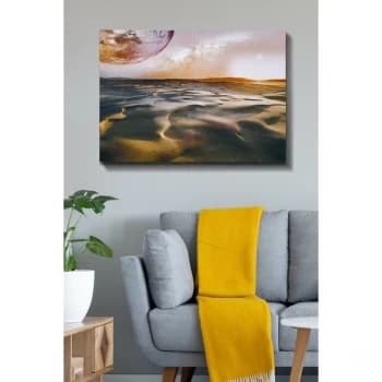 Kanvas Tablo (70 x 100) - 74 Multicolor Decorative Canvas Painting