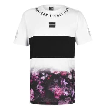 Fabric Sub T Shirt Mens - Floral Fade