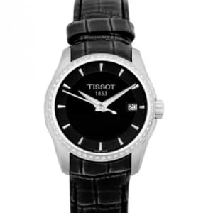 T-Trend Couturier Quartz Black Dial Ladies Watch